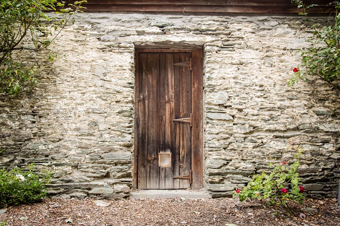 Bang on the door