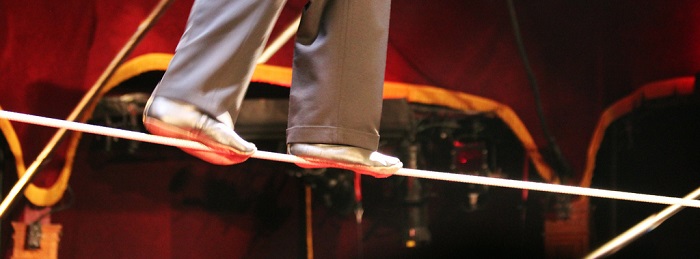 Walking the tightrope